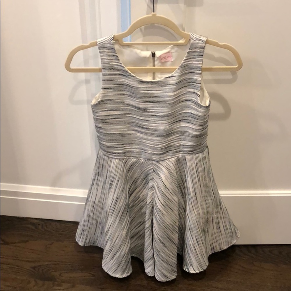 Zoe Ltd size 12 grey, white, and silver dress